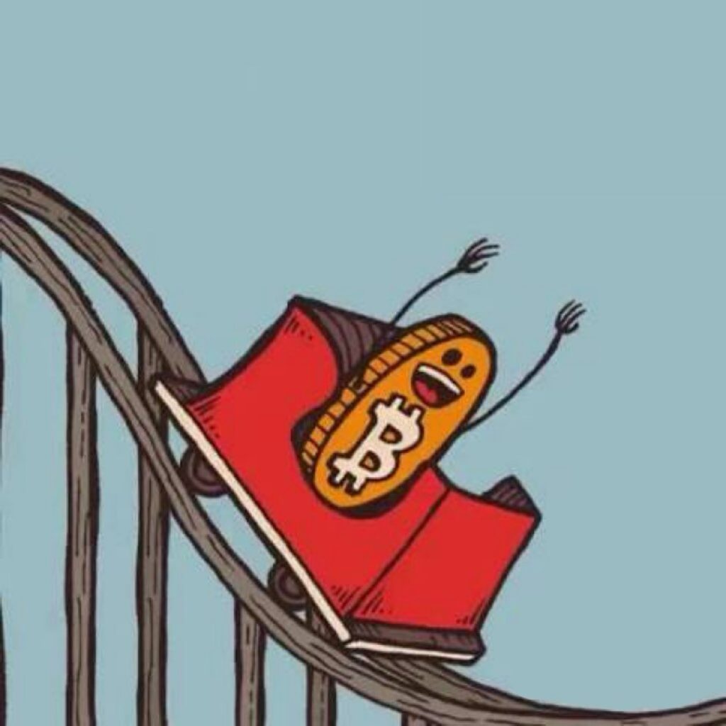 Bitcoin on a rollercoaster